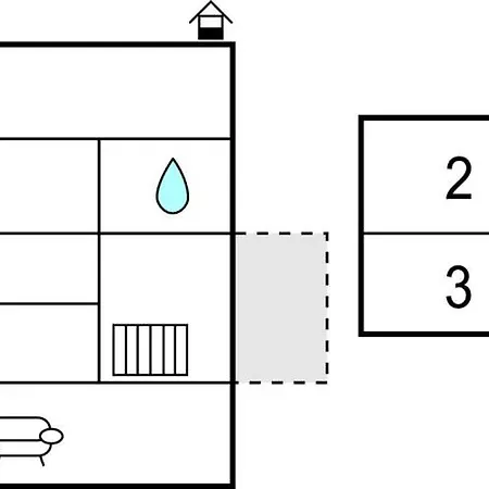 In With Kitchen Semesterbostad